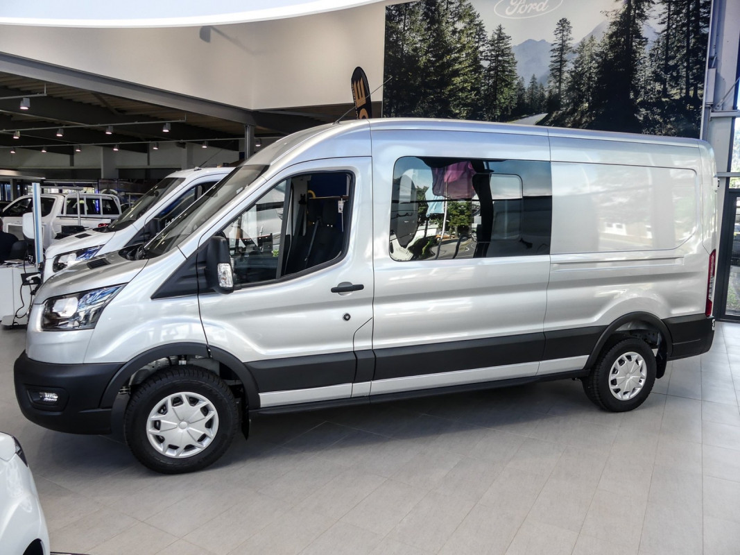 Ford Transit Kastenwagen Doppelkabine ELEKTRO - Nutzfahrzeug - Silber - Tageszulassung - Bild 15