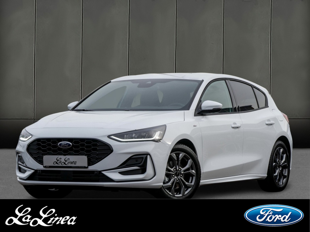 Ford Focus ST-Line 1,0 l EcoBoost Hybrid - Limousine - Weiss - Neuwagen - Bild 1