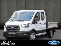 Ford Transit Doppelkabine Pritsche 350L2 Kllimaanlage - Nutzfahrzeug - Weiss - Neuwagen - Bild 1