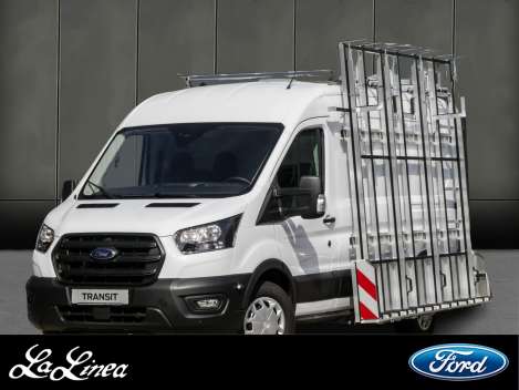 Ford Transit Kastenwagen HEGLA GLASTRANSPORTER L2H2 - Nutzfahrzeug - Weiss - Neuwagen - Bild 1