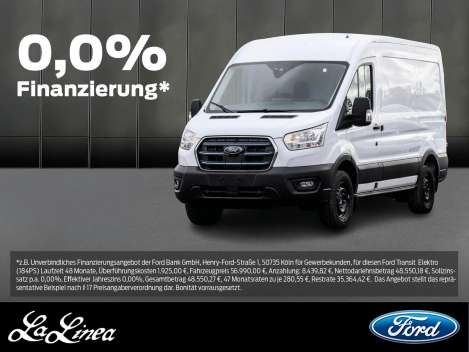 Ford Transit Kastenwagen ELEKTRO 350L2H2 - Nutzfahrzeug - Weiss - Neuwagen - Bild 1