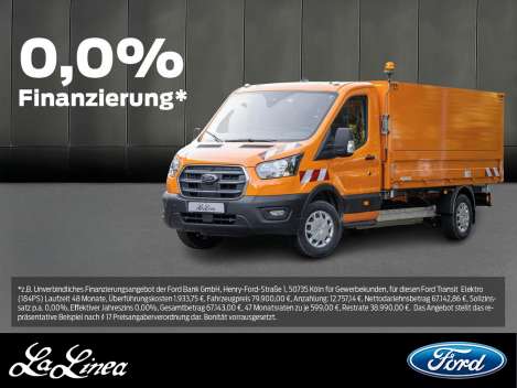 Ford Transit Dreiseitenkipper ELEKTRO KOMMUNAL - Nutzfahrzeug - Orange - Neuwagen - Bild 1