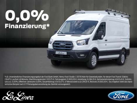 Ford Transit Kastenwagen ELEKTRO 350L2H2 - Nutzfahrzeug - Weiss - Neuwagen - Bild 1